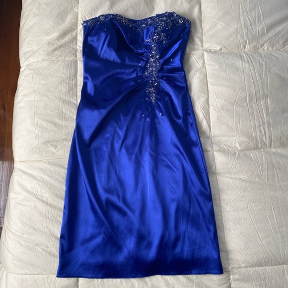 royal blue semi formal attire